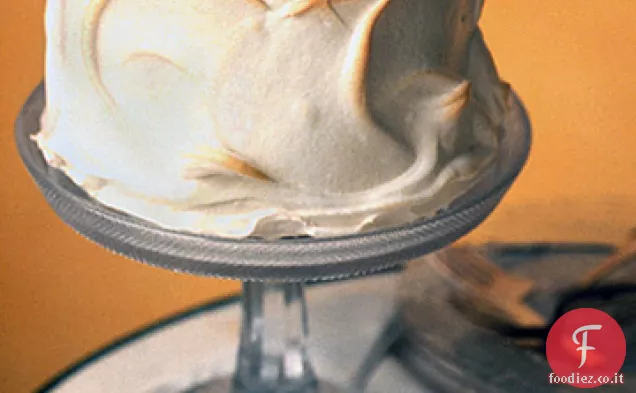 Torta di meringa al limone