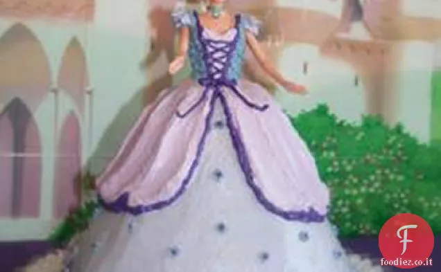 Torta bambola Barbie