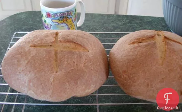Pane di grano davvero gustoso (macchina per il pane)