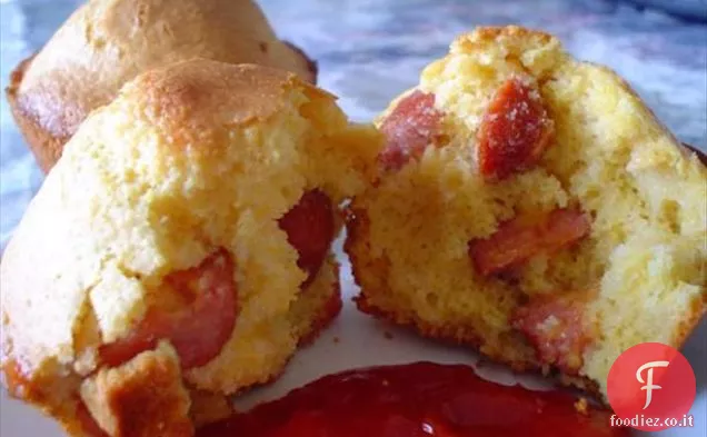 Muffin per cani di mais facili e veloci