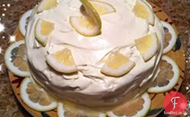 Torta cremosa al limone