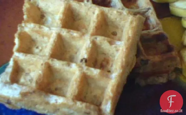 I migliori waffle Vegan Oat & Walnut (o pancake)