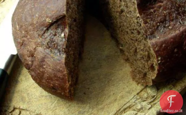 Pane di segale sano