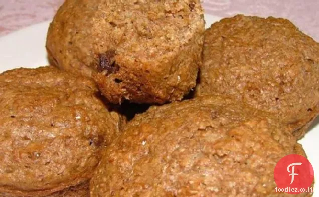 Muffin di crusca a basso contenuto di grassi