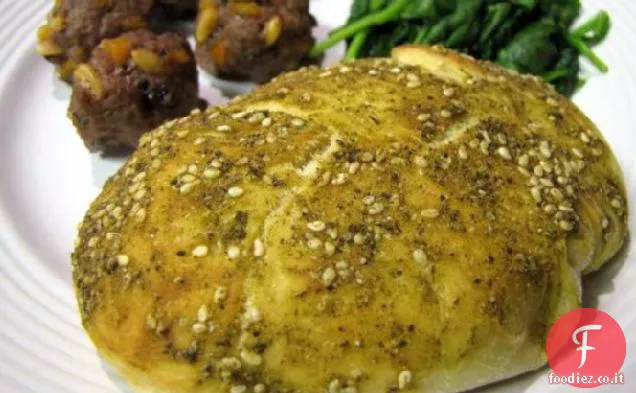 Panini Za'atar (Manaiesh Bi Za'atar)