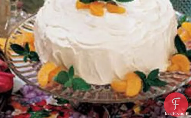 Torta all'Ananas all'arancia