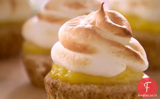 Torte di tè al limone meringa di Bek