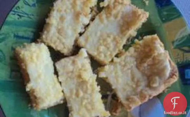 Barrette di crema di formaggio al limone