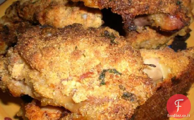 Forno fritto Mais Muffin Pollo