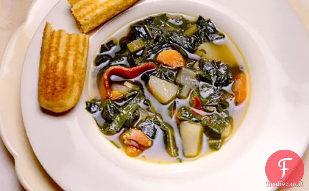 Zuppa di verdure miste