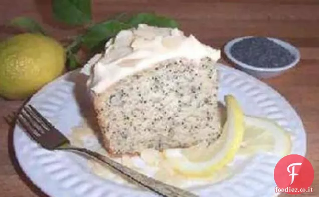 Torta di semi di papavero al limone senza glutine