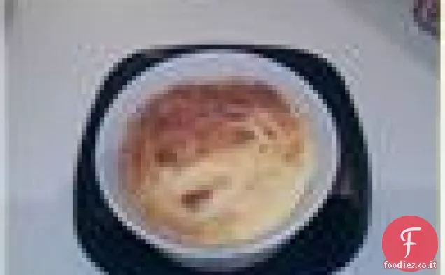 Soufflé di cipolla dolce