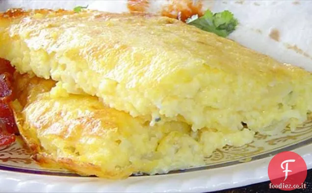 Soufflé di granella di formaggio messicano