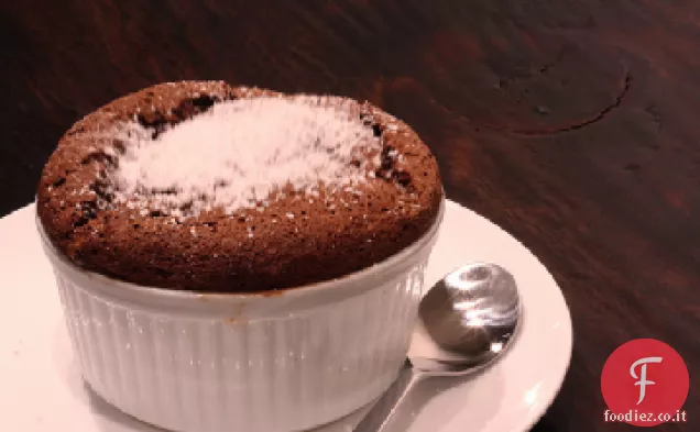 Soufflé al cioccolato senza uova