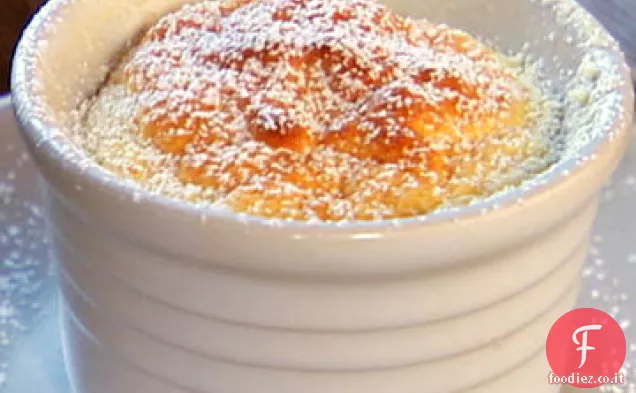 Budino di soufflé al limone