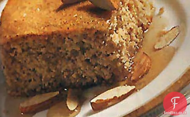 Torta di mandorle al limone e miele