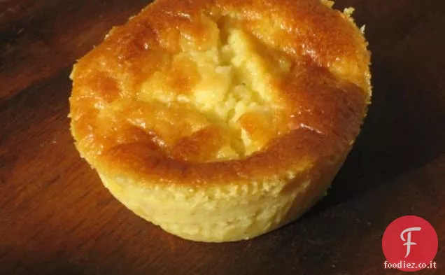 Jalapeno-Jack Torte di polenta con coriandolo Salsa di mais