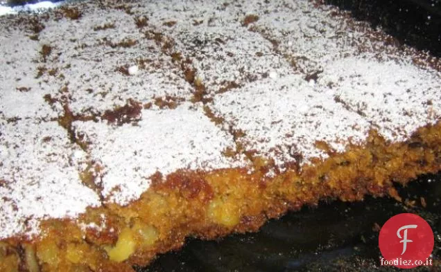 Torta di noci arancioni