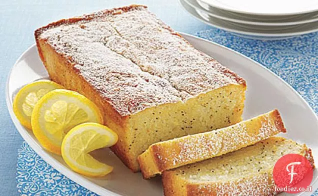 Torta snack al limone e yogurt