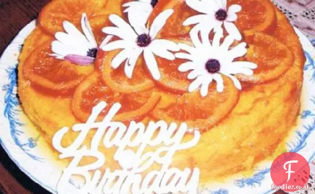Torta di arance e mandorle con Glace Oranges & Syrup