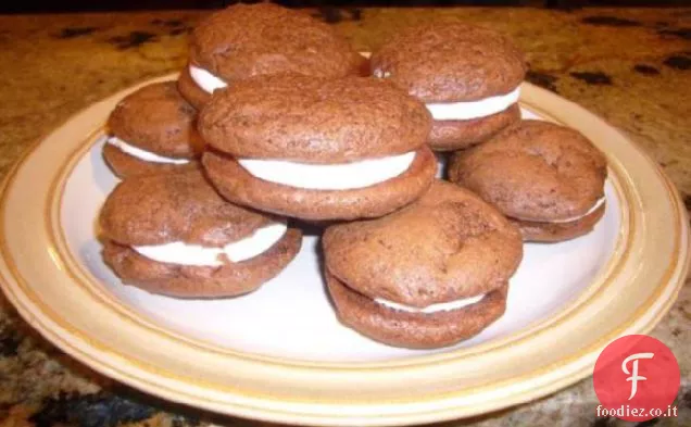 Whoopie Pie con glassa di 7 minuti