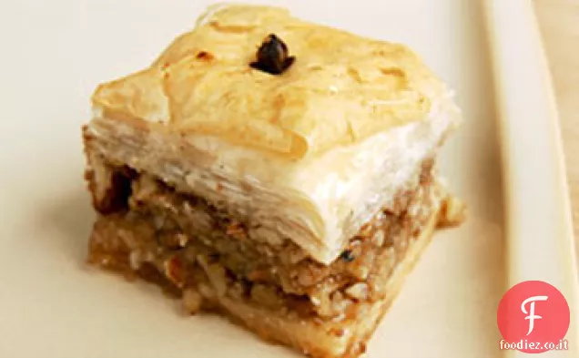 Ricetta Baklava di mandorle e noci