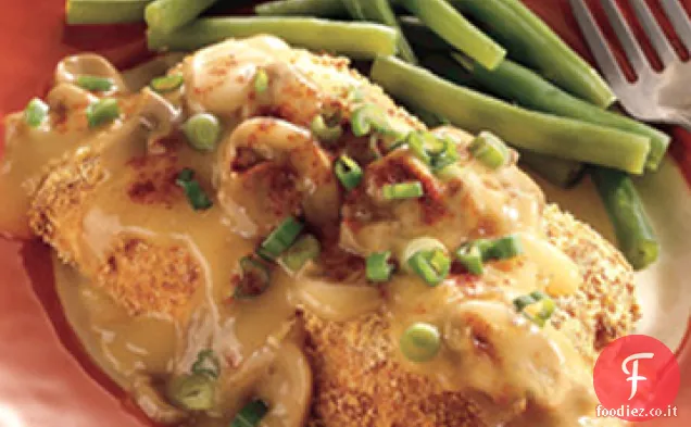 Calzoni a mezzaluna di pollo