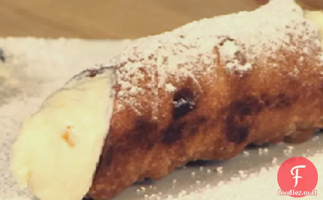 Cannoli di Ricotta al Cioccolato–Arancia