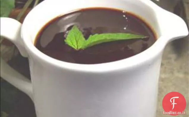 Strana ma deliziosa salsa barbecue