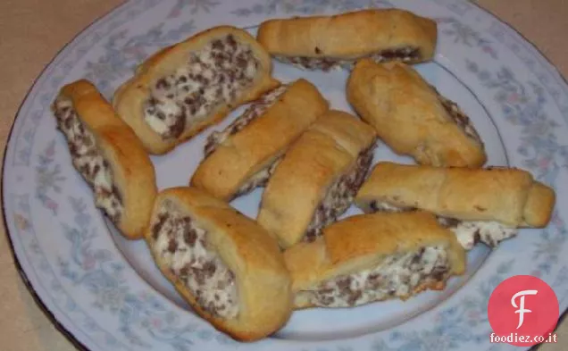 Crema di formaggio e salsiccia Croissant