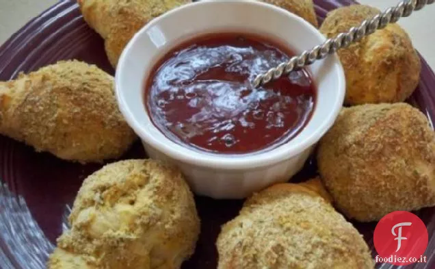 Drumette di pollo a mezzaluna in agrodolce