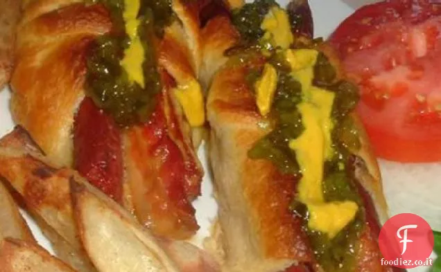 Roll-up per hot dog
