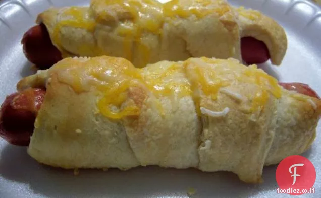Mezzaluna avvolto Hot Dog