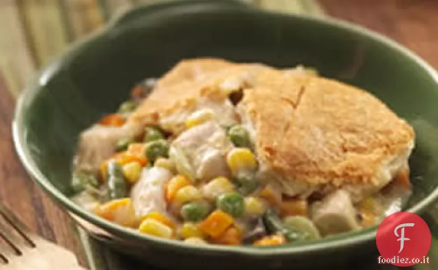 Potpie di pollo a mezzaluna