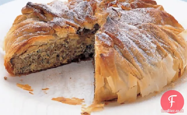 Torta di manzo macinata