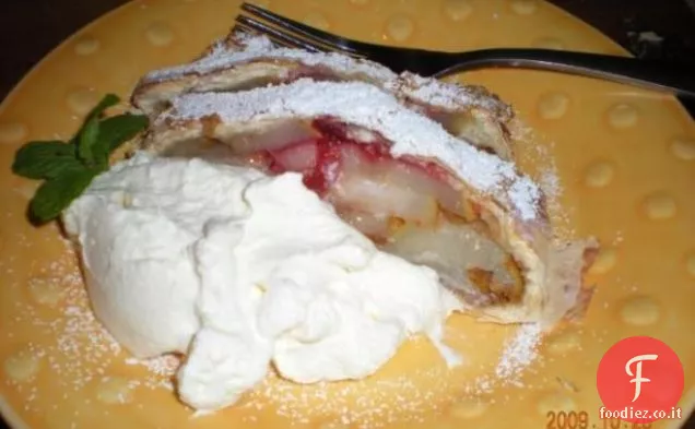Crema pasticcera Feta in tazze di fillo
