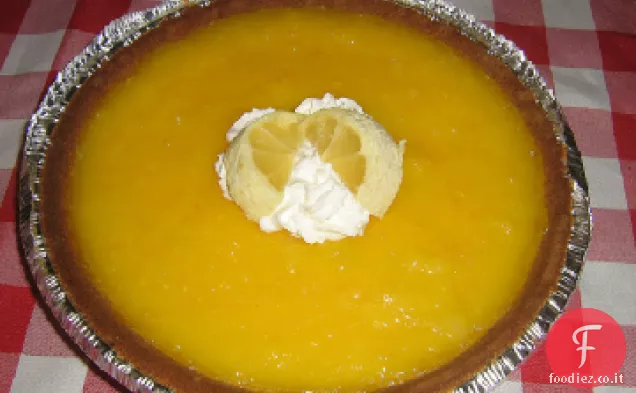 Torta al limone senza zucchero