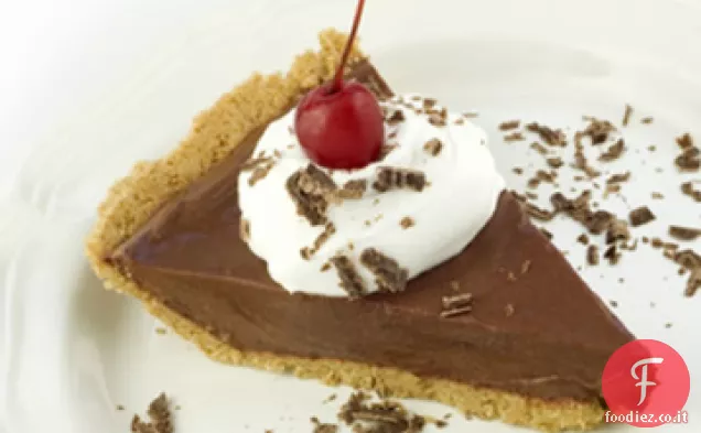 Torta di frusta fresca al cioccolato