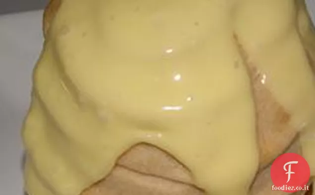 Alveari di pesca con salsa dura