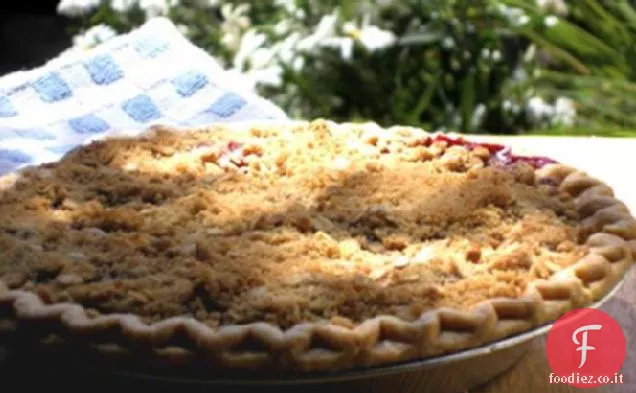Torta di bacche sbriciolate