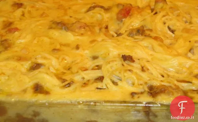 Spasagne o torta di spaghetti