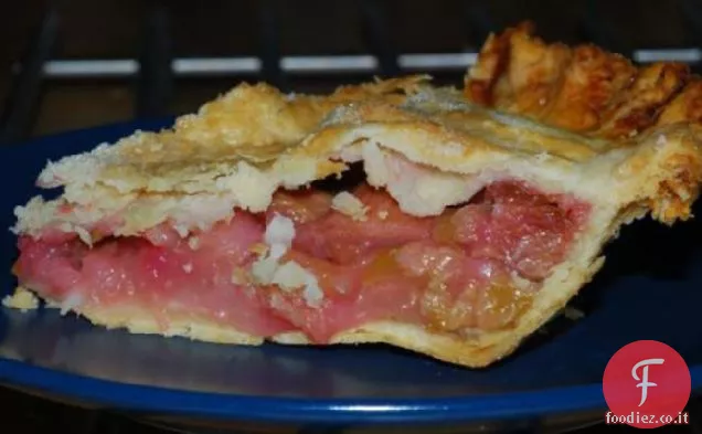 Torta al rabarbaro di giugno