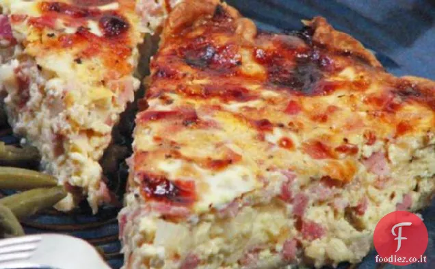 Torta di prosciutto e formaggio