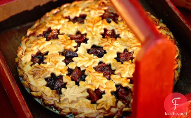 Torta di carne tritata di pere