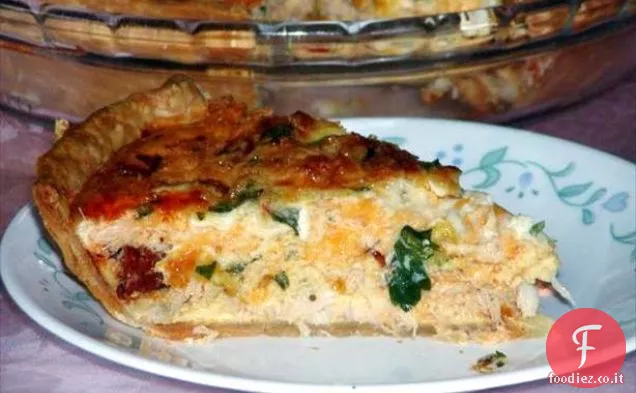 Chorizo, Quiche di carne di granchio