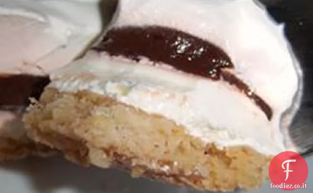 Torta di noci al cioccolato