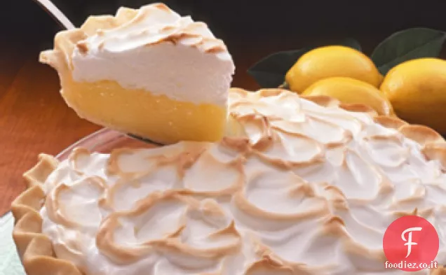 Torta di meringa al limone