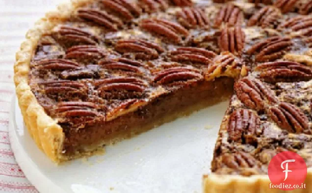 Crostata al cioccolato e noci pecan