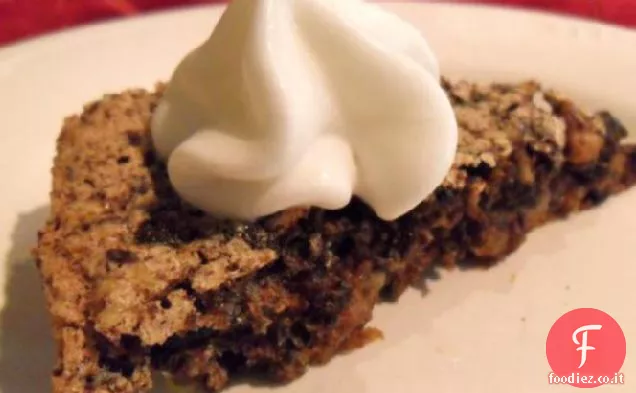 Torta Brownie coniata