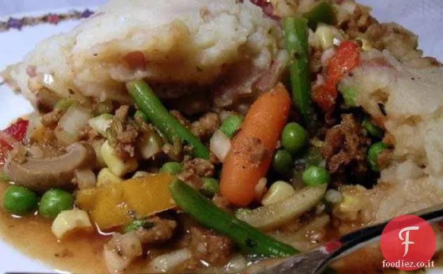 Torta del pastore vegano